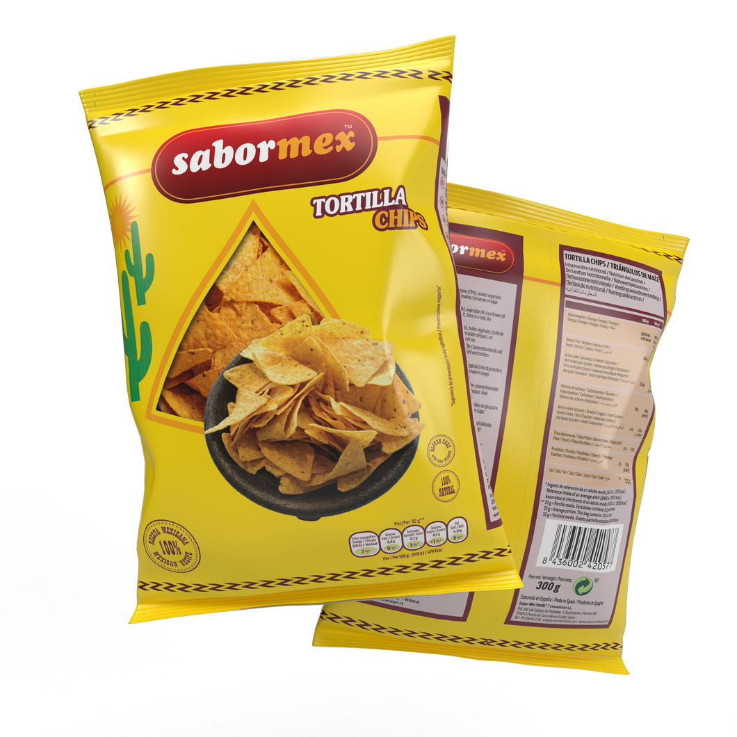 SABORMEX Nachos Totopos Fritos