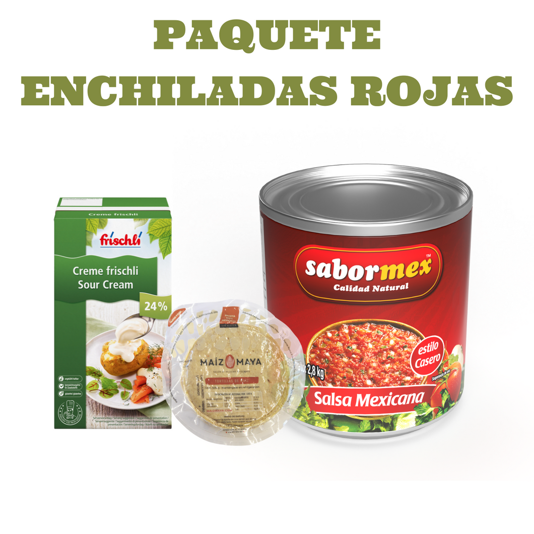 PACK: Enchiladas Rojas