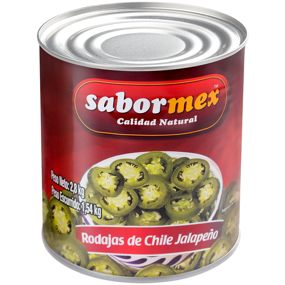 SABORMEX Chile Jalapeño en Rodajas